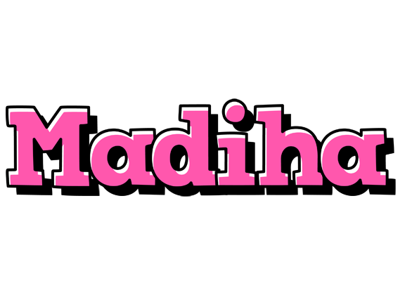 Madiha girlish logo