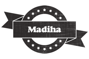 Madiha grunge logo