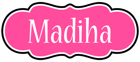 Madiha invitation logo