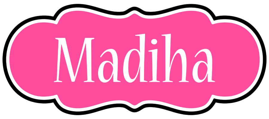 Madiha invitation logo