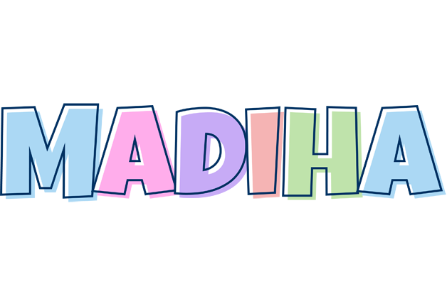 Madiha pastel logo
