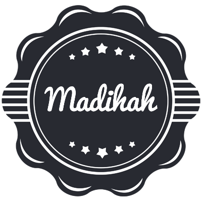 Madihah badge logo