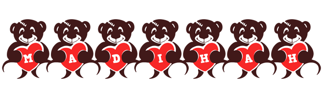 Madihah bear logo