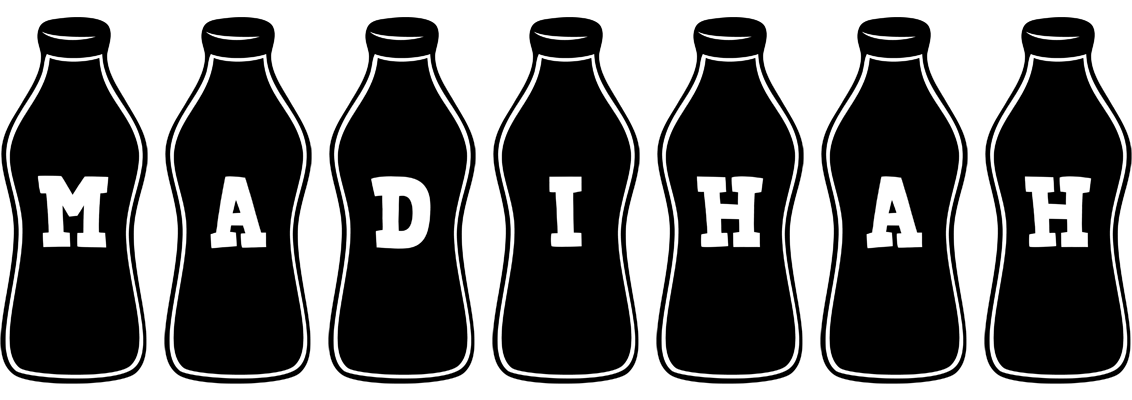 Madihah bottle logo
