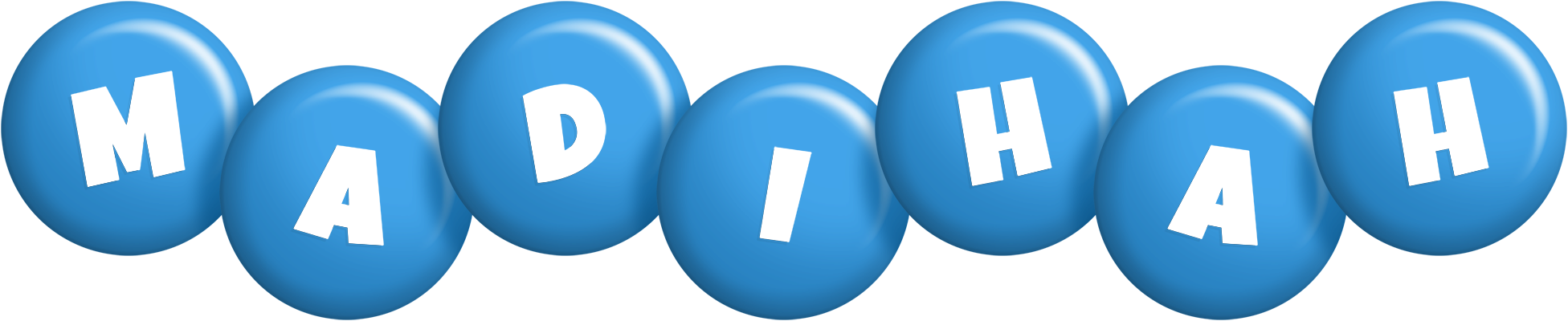 Madihah candy-blue logo