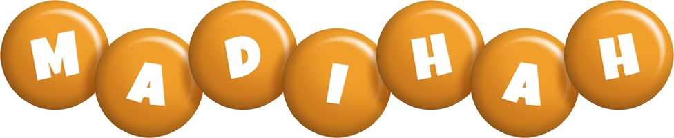 Madihah candy-orange logo