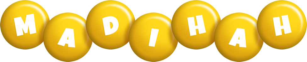 Madihah candy-yellow logo