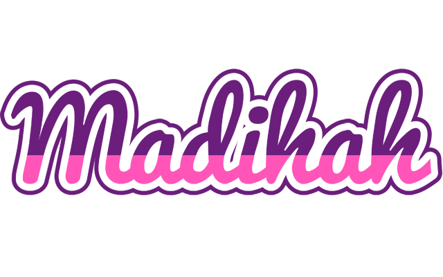 Madihah cheerful logo