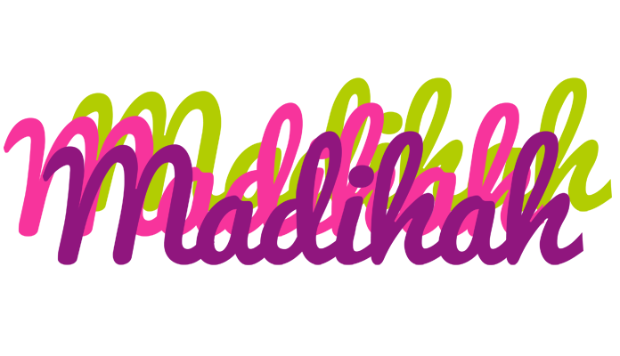 Madihah flowers logo