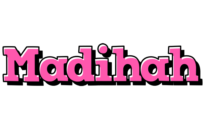 Madihah girlish logo