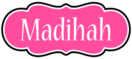 Madihah invitation logo