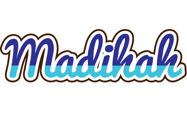 Madihah raining logo