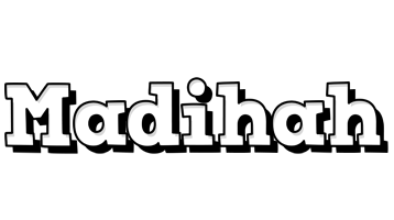 Madihah snowing logo