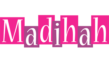 Madihah whine logo