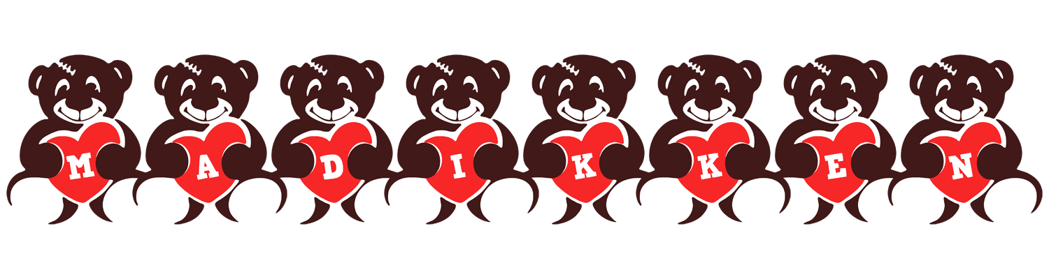 Madikken bear logo