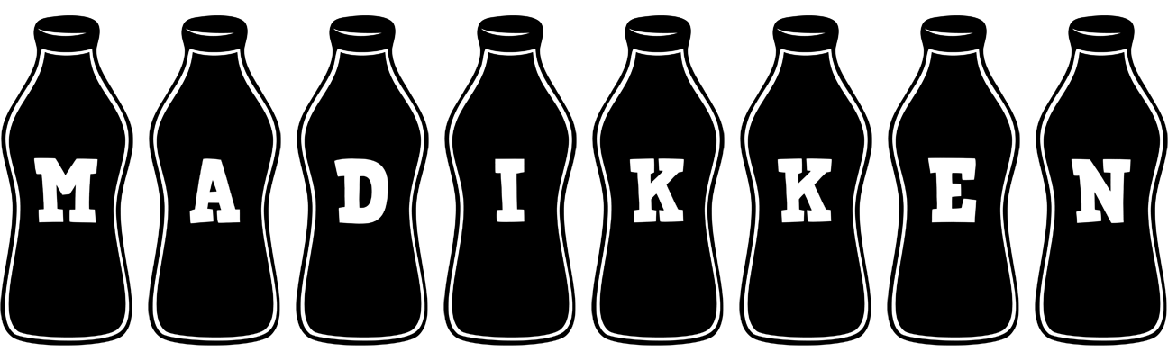 Madikken bottle logo