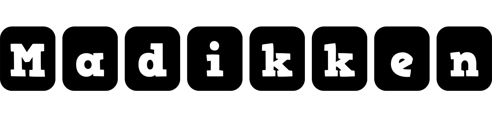 Madikken box logo