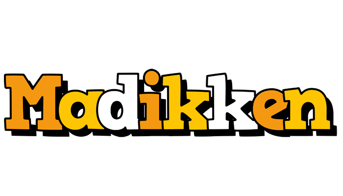 Madikken cartoon logo