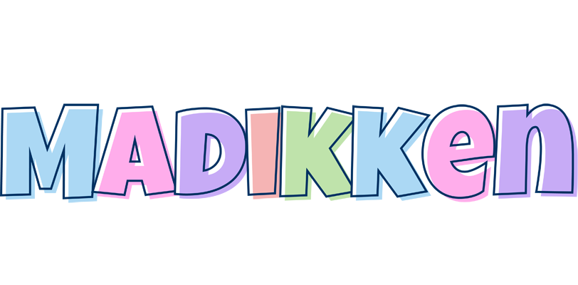 Madikken pastel logo