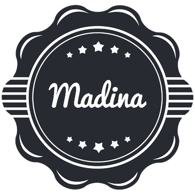 Madina badge logo