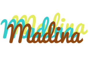 Madina cupcake logo