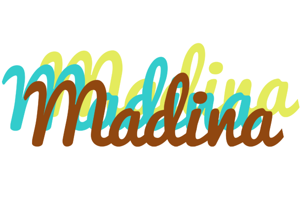 Madina cupcake logo