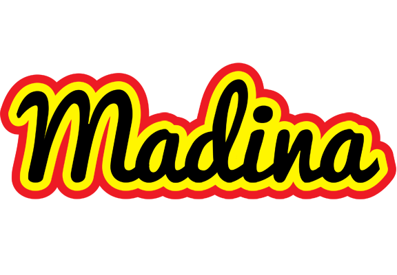 Madina flaming logo