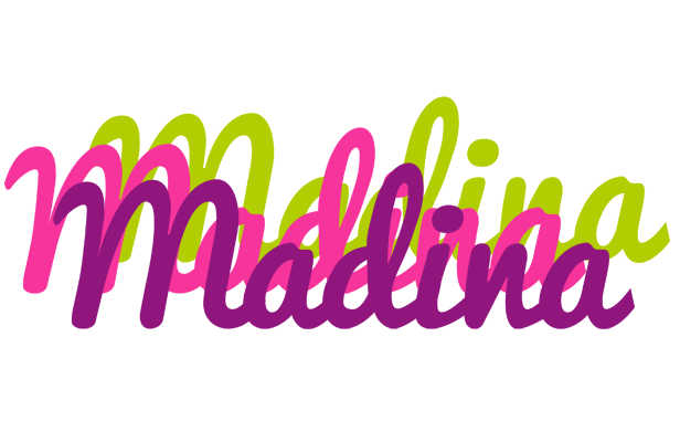 Madina flowers logo