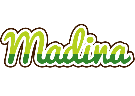 Madina golfing logo