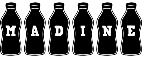 Madine bottle logo