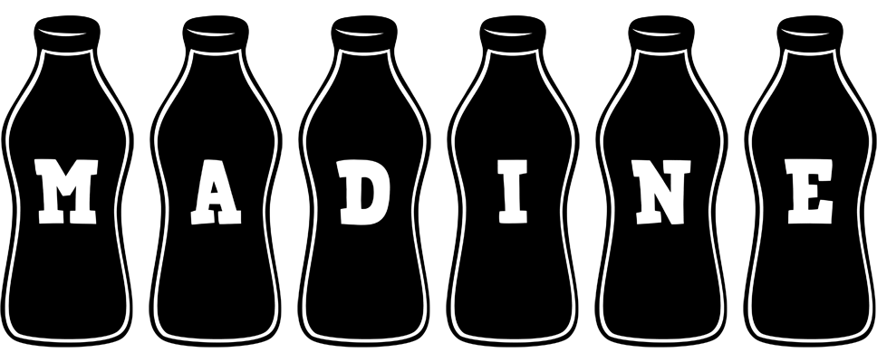 Madine bottle logo