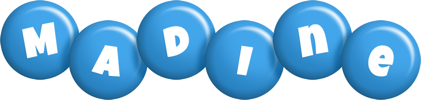 Madine candy-blue logo