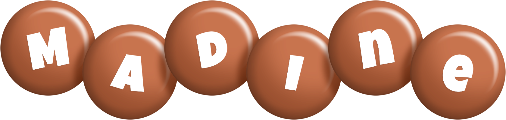 Madine candy-brown logo