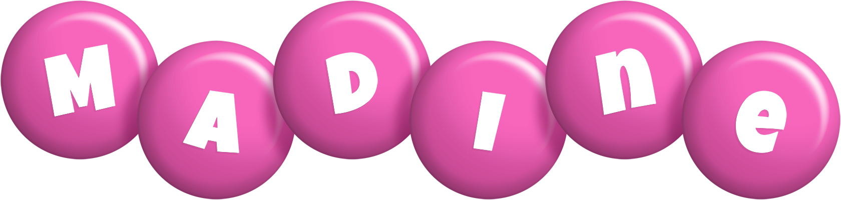 Madine candy-pink logo