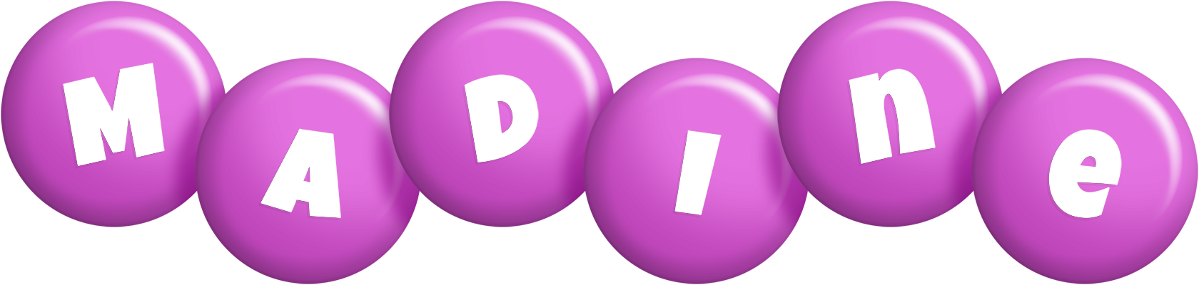 Madine candy-purple logo