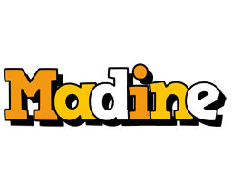 Madine cartoon logo