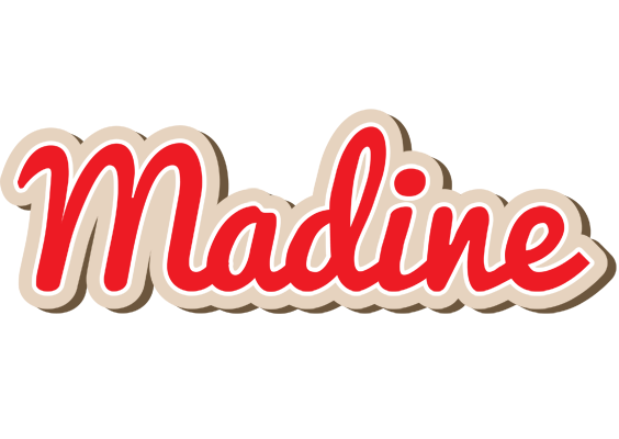Madine chocolate logo