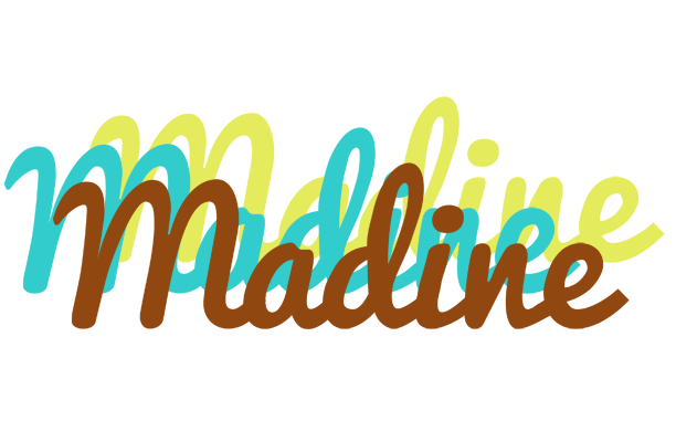 Madine cupcake logo
