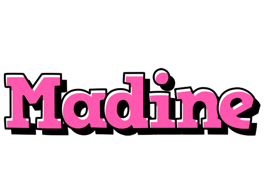 Madine girlish logo