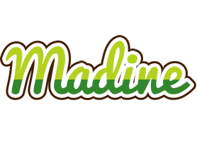 Madine golfing logo