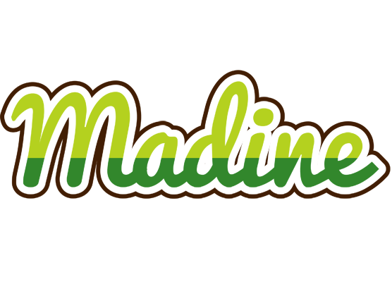 Madine golfing logo