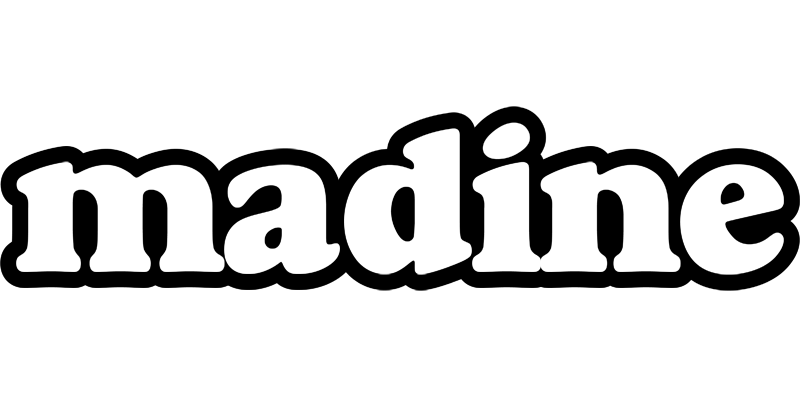 Madine panda logo