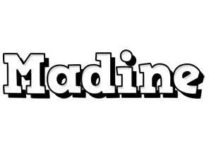 Madine snowing logo