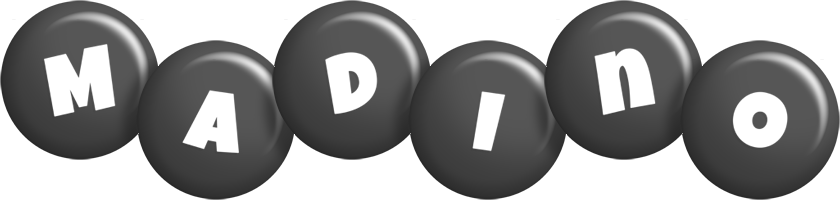 Madino candy-black logo