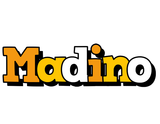 Madino cartoon logo