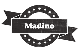 Madino grunge logo