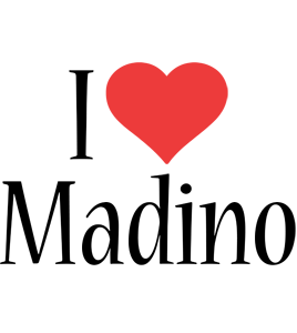 Madino i-love logo