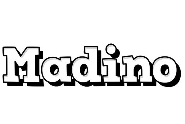 Madino snowing logo