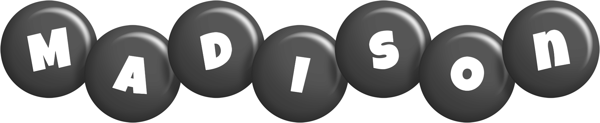 Madison candy-black logo