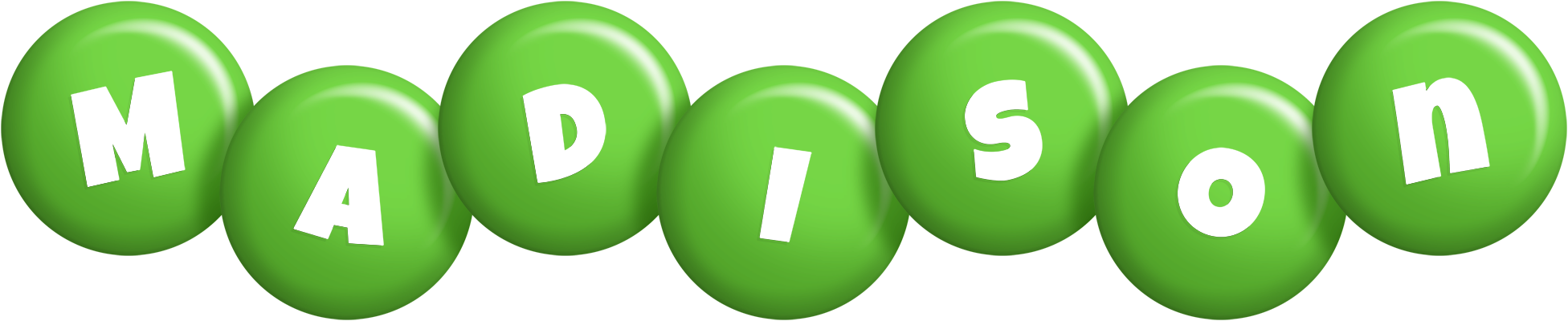 Madison candy-green logo